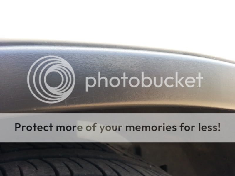 Black wheel arch trim revived (and the finish results will last